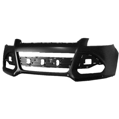 Bumper Front Primed With Sensor Hole With Side Camera Sel/Titanium Models Capa For Ford - FO1000674C