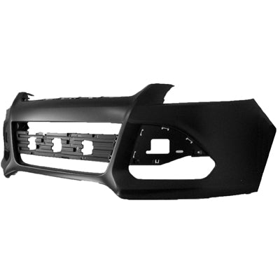 Bumper Front Primed Without Sensor Hole Without Side Camera S/Se Models For Ford - FO1000678