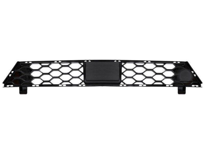 Grille Front Gloss Black With Engine Heater For Ford - FO1036215