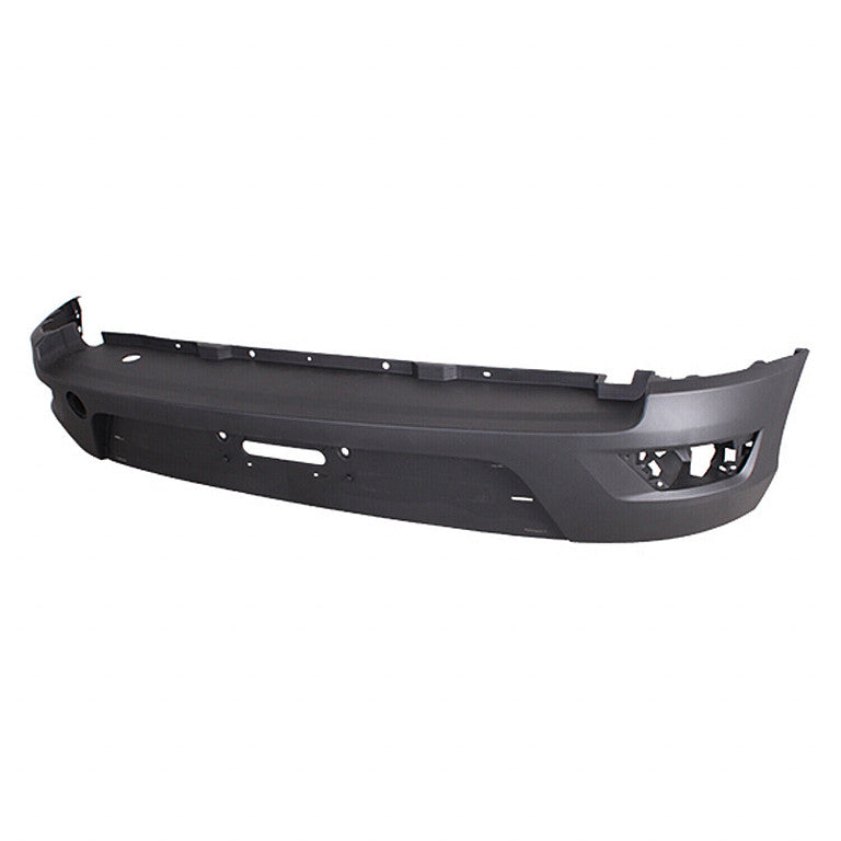 Bumper Rear Matte Dark Gray Without Sensor With Moulding Hole Capa For Ford - FO1100751C