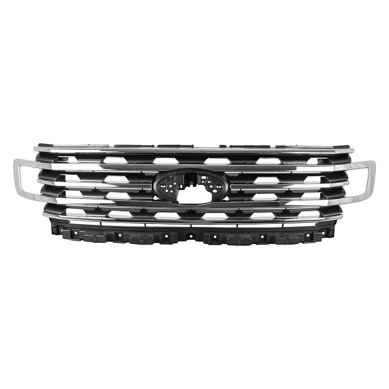 Grille Assy Chrome/Matte Black Without Camera For Ford - FO1200647