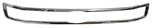 Grille Moulding Outer Center Frontame Satin Aluminium Finish Platinum Edition Model For Ford - FO1202108