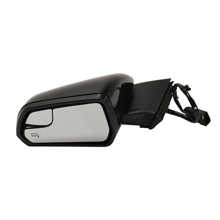 Door Mirror Driver Side Power Htd Ptm With Spotter Glass/Turn Signal For Ford - FO1320597