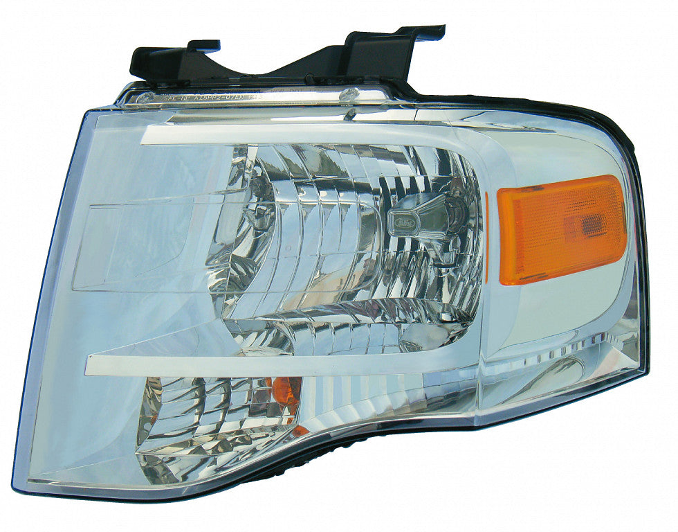 Head Lamp Driver Side Chrome Bezel High Quality For Ford - fo2502226