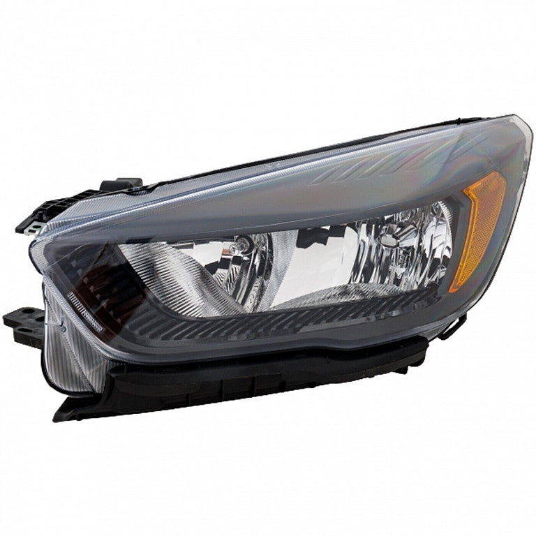 Head Lamp Driver Side Halogen Dark Housing Capareturn Restricted - Final Sale - No Warranty Coverage For Ford - FO2502394C