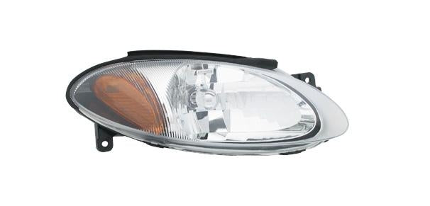 Head Lamp Passenger Side Frontom 8/25/97 High Quality For Ford - FO2503172