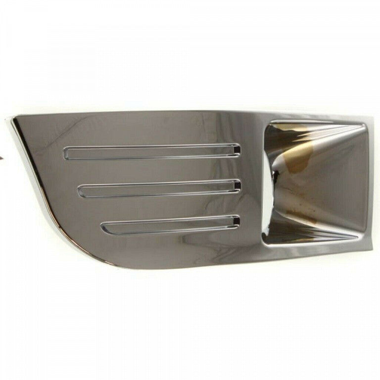 Fog Lamp Bezel Front Passenger Side Chrome For Ford - FO2599105