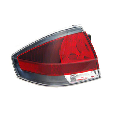 Tail Lamp Driver Side With Dark Smoked Chrome Trim Cpe/Ses Sdn Capa For Ford - FO2800218C