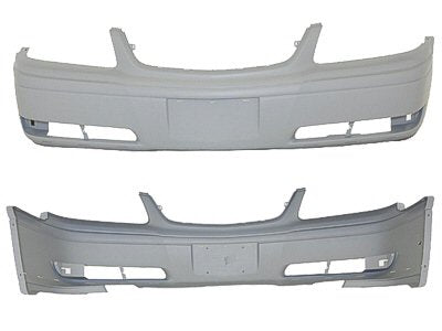 Bumper Front Primed Ss Model With Lower Valance Slots For Chevrolet - GM1000730