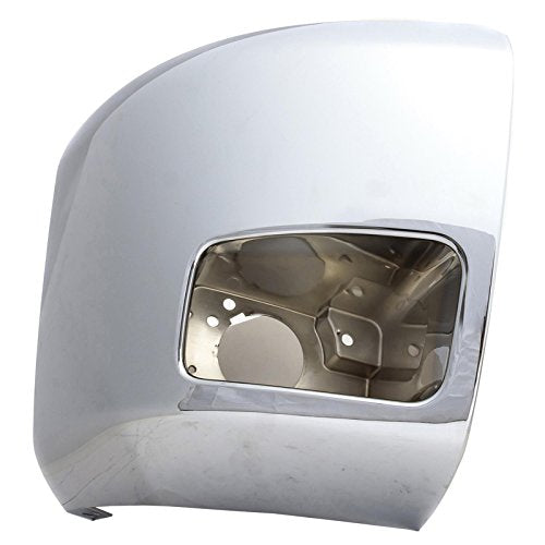 Bumper End Front Passenger Side Chrome With Fog Lamp Hole 2500/3500 Capa For Chevrolet - GM1017108C