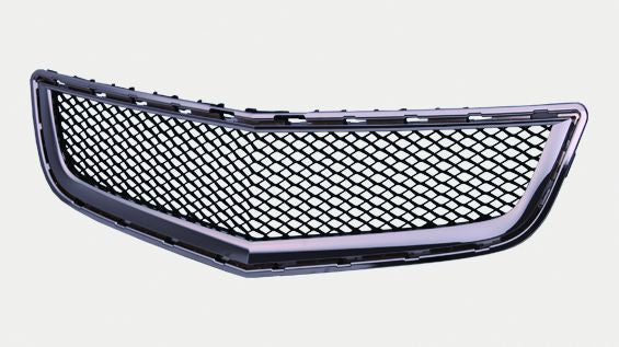 Grille Lower (Bumper Grille) Matte-Black With Chrome Moulding For Chevrolet - GM1036120