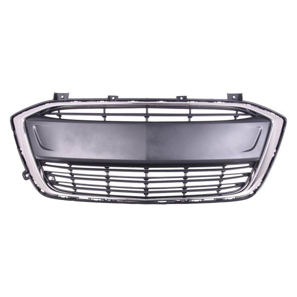 Grille Lower Matte Black With Chrome Moulding Exclude Rs Pkg For Chevrolet - GM1036195