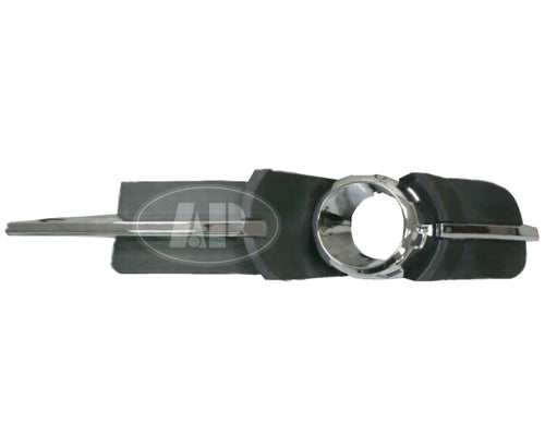 Grille Lower Driver Side Outer With Fog Lamp Hole Chrome/Black Lt/Ltz For Chevrolet - GM1038115