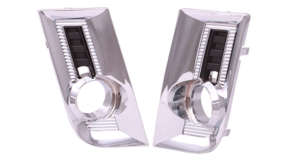 Fog Lamp Bezel Front Driver Side Chrome Exclude Denali For Gmc - GM1038123