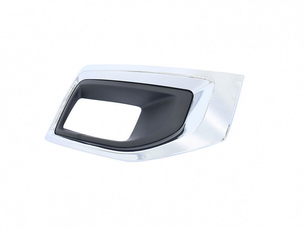 Fog Lamp Bezel Front Driver Side Chrome/Textured For Gmc - GM1038187