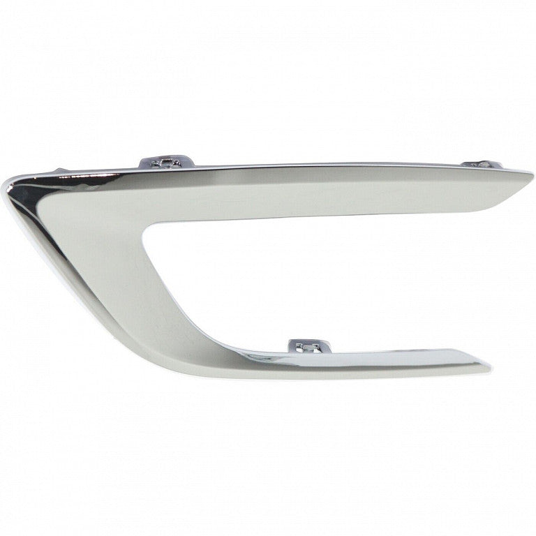 Fog Lamp Bezel Front Driver Side Chrome Without Rs Pkg For Chevrolet - GM1038213