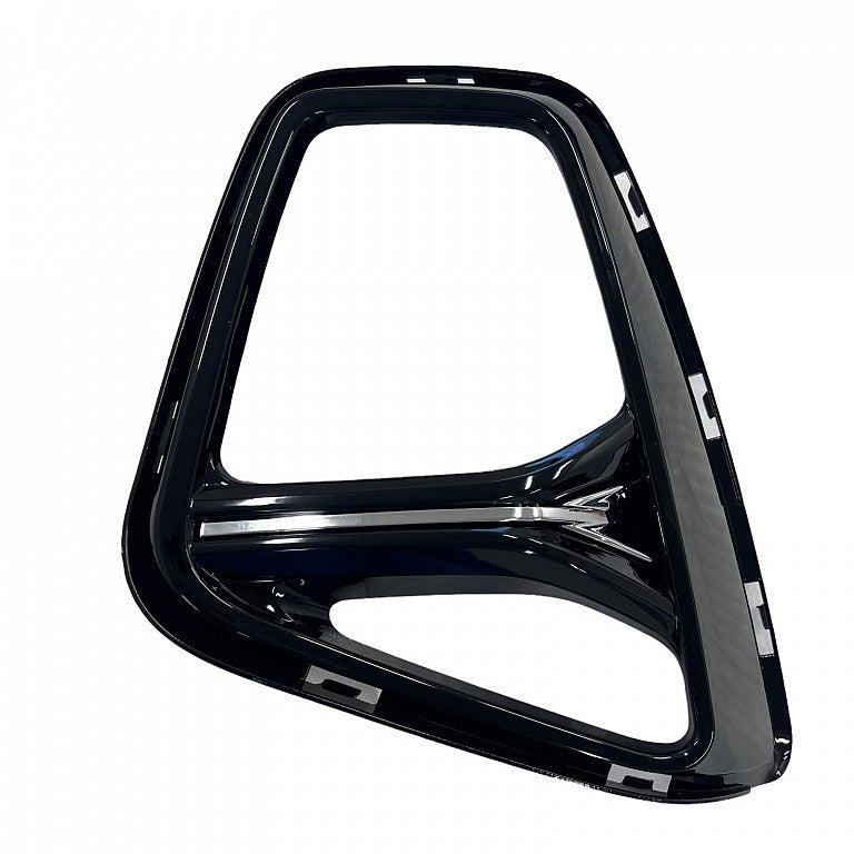 Head Lamp Bezel Driver Side Ptd Black With Chrome Molding For Chevrolet - GM1038260