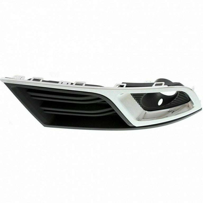 Fog Lamp Bezel Front Passenger Side Matte Black With Chrome Mldg Lt Model For Chevrolet - GM1039148