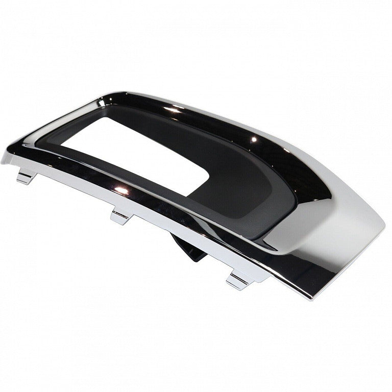 Fog Lamp Bezel Front Passenger Side Chrome/Textured For Gmc - GM1039187