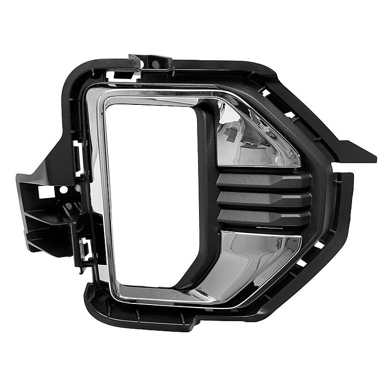 Fog Lamp Bezel Passenger Side Black With Bright Chrome Molding For Gmc - GM1039276
