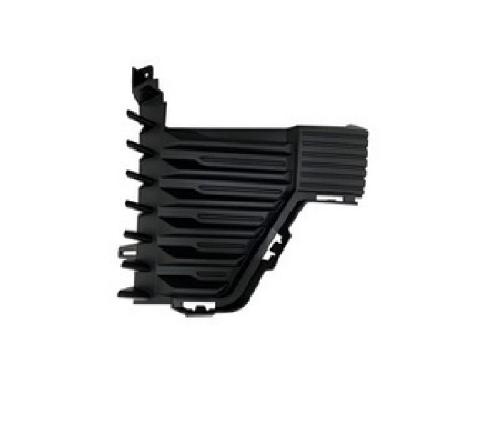 Bumper Air Duct Passenger Side Textured Black For Chevrolet - GM1039292