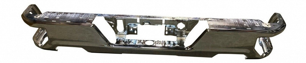 Bumper Face Bar Rear Steel Chrome Without Blind Spots Dual Exhaust For Gmc - GM1102576