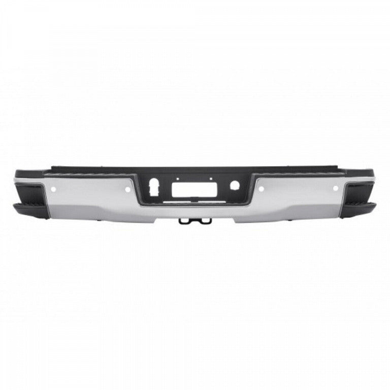 Bumper Rear Assy Chrome With Sensor For Gmc - GM1103186