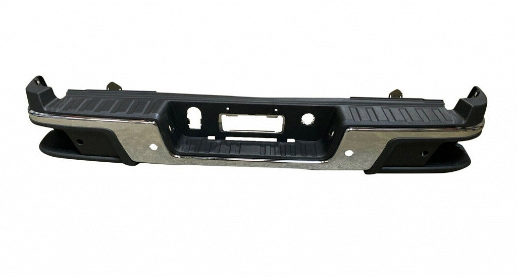 Bumper Rear Assy Chrome With Sensor Without Hitch For Chevrolet - GM1103206