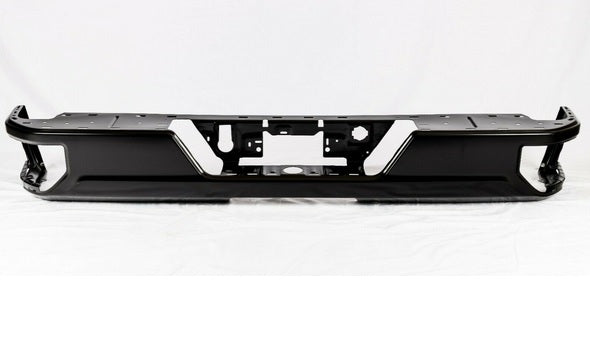 Bumper Rear Assy Chrome With Blind Spot Brackets Single Exhaust For Gmc - GM1103216