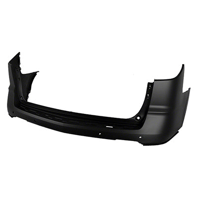 Bumper Rear Upper Primed With Sensor Hole Capa For Chevrolet - GM1114103C