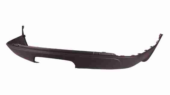 Bumper Rear Lower Dark Gray With Single Exhaust Hole Capa For Chevrolet - GM1115111C