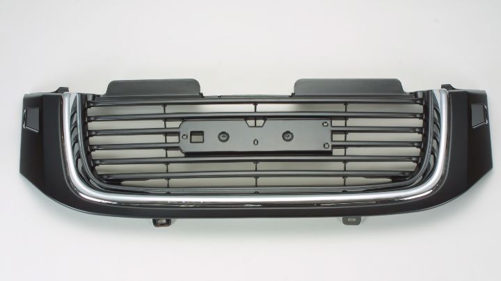 Grille Chrome/Black With Washer Hole For Gmc - GM1200504