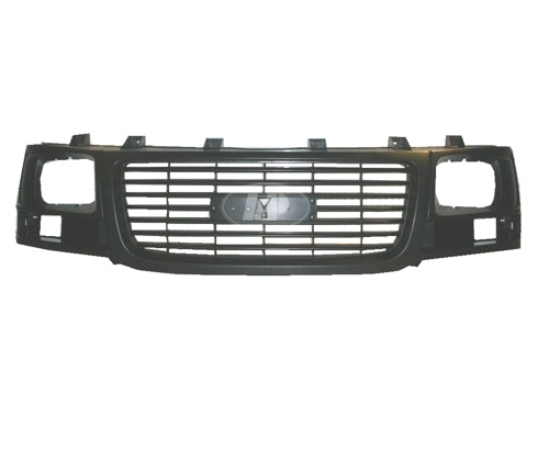 Grille Sealed Beam Black For Gmc - GM1200531