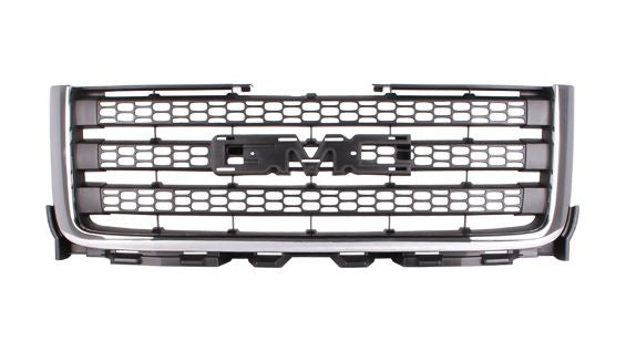 Grille Matte-Dk Gray With Chrome Mldg 2500/3500 For Gmc - GM1200633