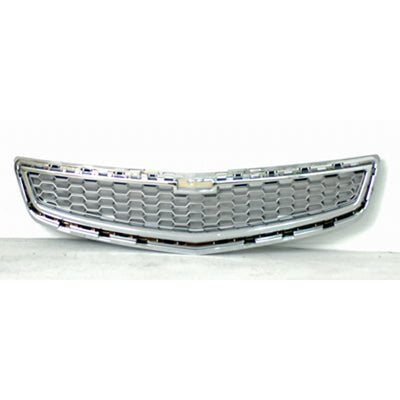Grille Center Ltz Model Silver-Gray With Chrome Mldg For Chevrolet - GM1200649