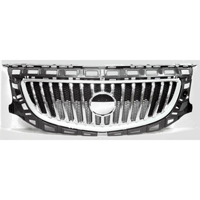 Grille Chrome/Black For Buick - GM1200653