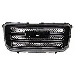 Grille Black With Inner Chrome Moulding Slt Model For Gmc - GM1200665