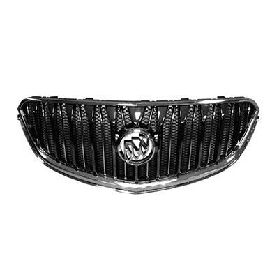 Grille Without Emblem Chrome And Black For Buick - GM1200669