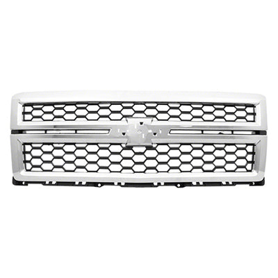 Grille Chrome Frontame/Black Mesh With Chrome Moulding Ltz For Chevrolet - GM1200696