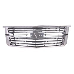 Grille With Chrome Insert/Chrome Moulding (If Suburban Premier 17-18/Ltz 15-16) For Chevrolet - GM1200704