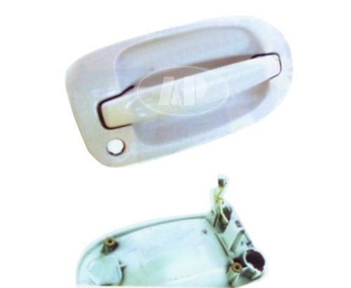 Door Handle Front Passenger Side Outer Black (With Key Ho) For Gmc - GM1311148