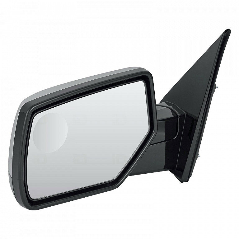Door Mirror Driver Side Power Htd Chrome With Blind Spot Manual Fold For Gmc - GM1320506