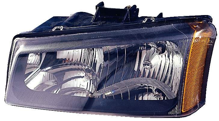 Head Lamp Driver Side With Smooth Bezel Without Cladding High Quality For Chevrolet - GM2502224