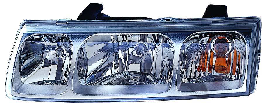 Head Lamp Driver Side Chrome Trim For Saturn - GM2502253V