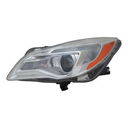 Head Lamp Driver Side Halogen Capareturn Restricted - Final Sale - No Warranty Coverage For Buick - GM2502413C