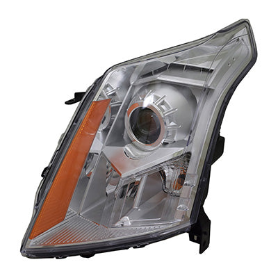 Head Lamp Driver Side Halogen Capareturn Restricted - Final Sale - No Warranty Coverage For Cadillac - GM2502432C