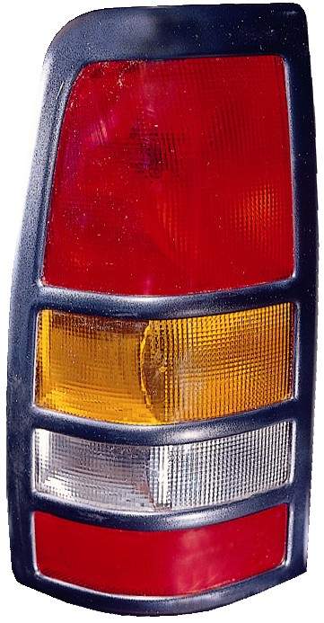 Tail Lamp Driver Side 3500 Black Bezel High Quality For Gmc - GM2800166