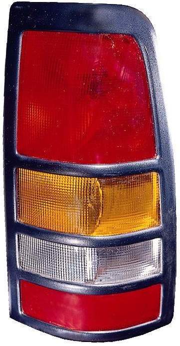 Tail Lamp Passenger Side 3500 Black Bezel High Quality For Gmc - GM2801166