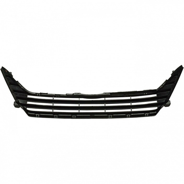 Grille Upper Textured Black With Horizontal Bars For Honda - HO1201101