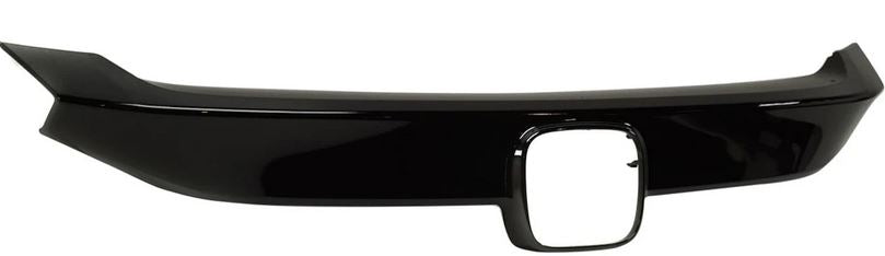 Grille Moulding Center Gloss Black For Honda - HO1210160
